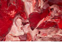 Photo Textures of RAW Pork Viscera